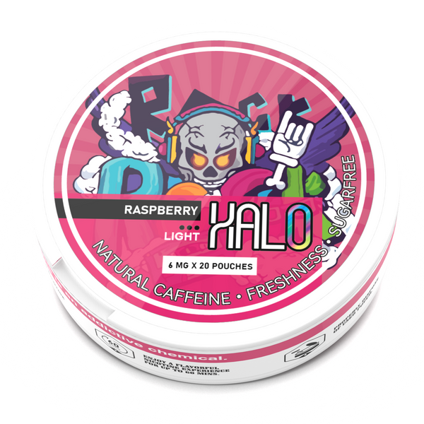 HALO RASPBERRY 6MG  Pouches