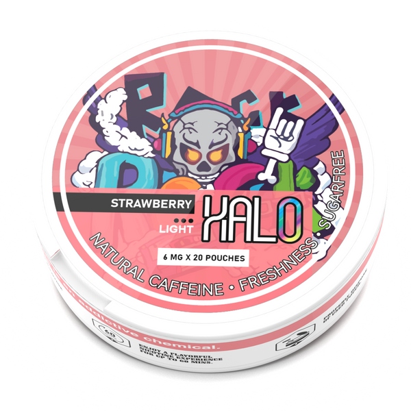 HALO STRAWBERRY 6MG  Pouches